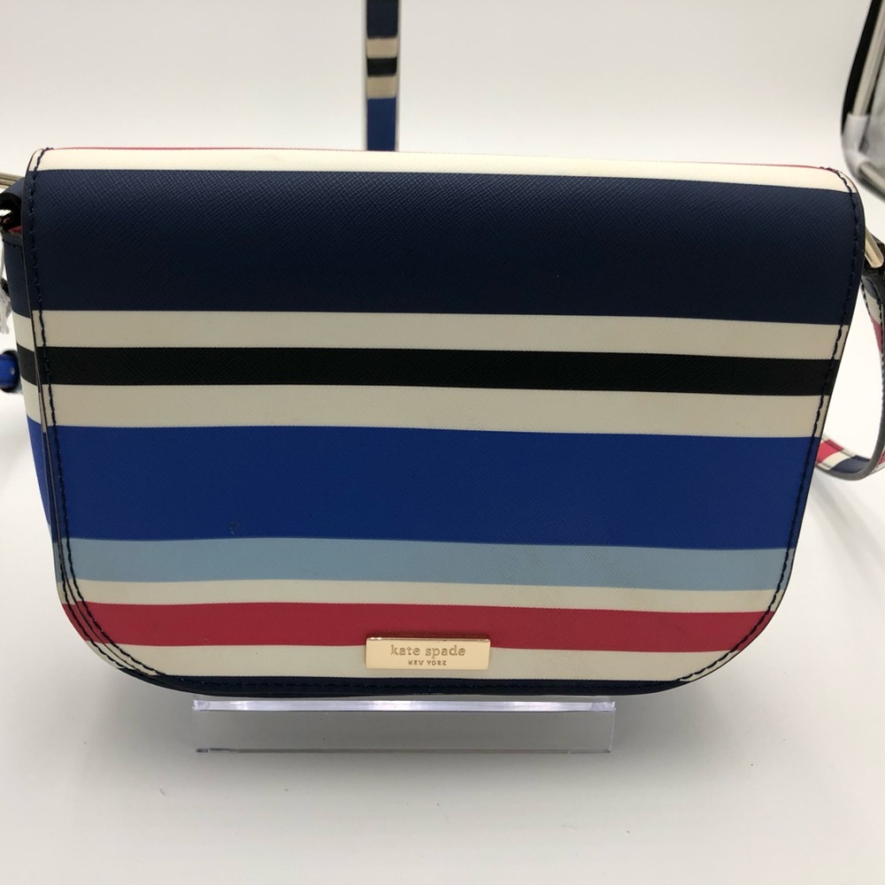 Kate Spade Multicolor Striped Crossbody Bag